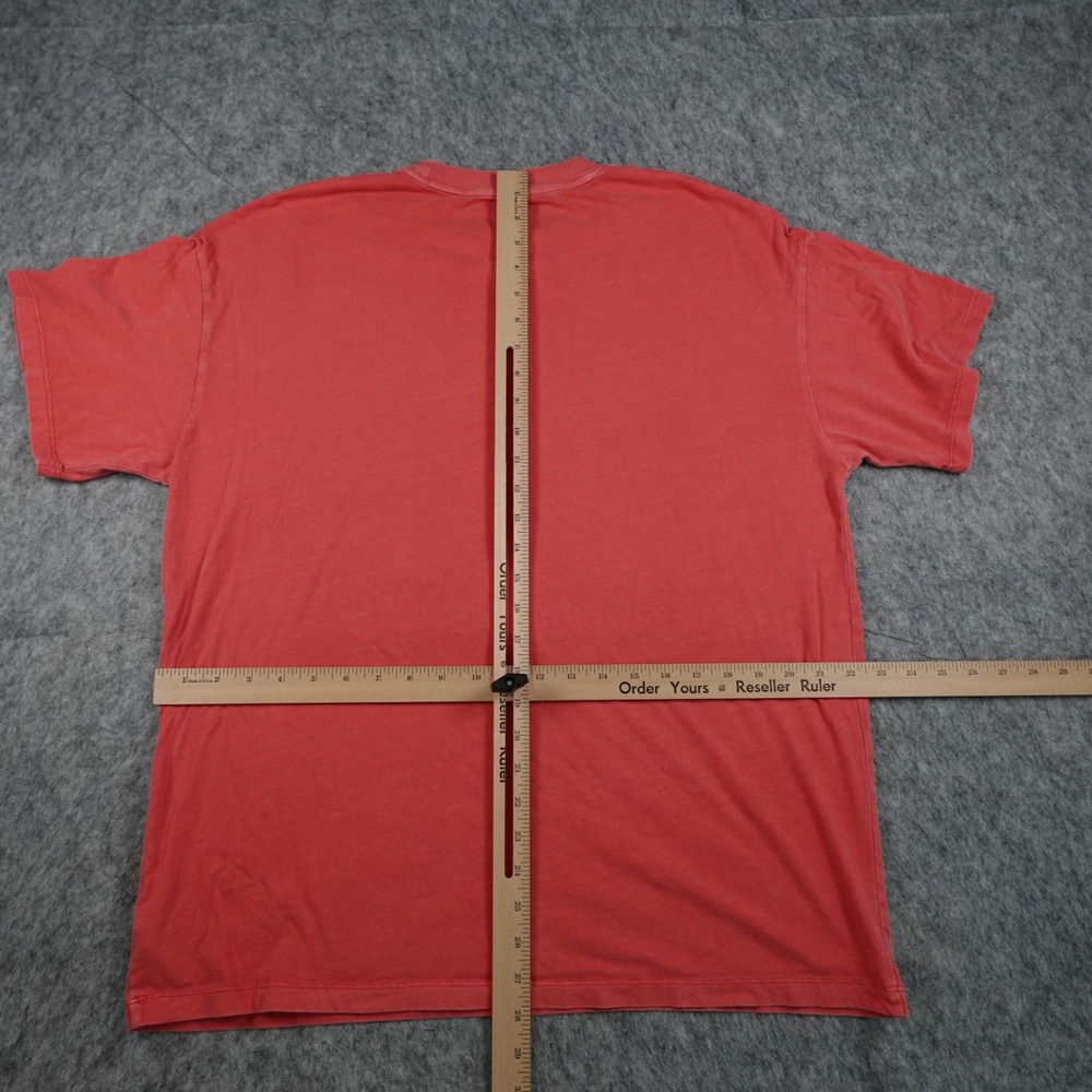 American Eagle Top Men Medium Red Hot Diggity Dog Graphic Short Sleeve Tee - Picture 9 of 12
